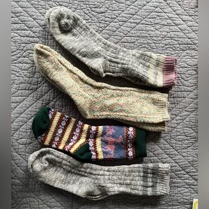 Womens knit sock bundle